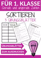 Vorschau - Arbeitsblätter - Zahlen sortieren 3 Übungsblätter 1. Klasse Mathematik - Deckblatt
