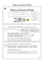 Vorschau - Fördermaterial/Inklusion - Division mit Geld (Euro) für Kl. 3 - Seite 3