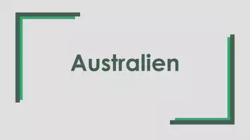 Vorschau - Präsentationen/Tafelbilder - Australien (Präsentation und H5P) - Deckblatt