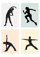 Vorschau - Bildkarten - Material Sport - Bewegungskarten - Deckblatt