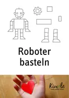 Vorschau - Arbeitsblätter - Roboter aus Grundformen basteln - Deckblatt