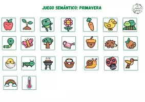 Vista previa - Refuerzo / NEE / Materiales de apoyo - JUEGO PRIMAVERA - página 3