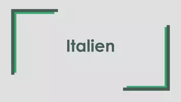 Vorschau - Präsentationen/Tafelbilder - Italien (Präsentation und H5P) - Deckblatt