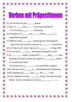 Vorschau - Unterrichtsreihen - Grammatik DaF - Verben mit Präpositionen Teil 3 - Seite 2