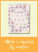 Aperçu - Apprentissages en autonomie - Affiche les nombres - motif nounours - maternelle - primaire - Page de couverture