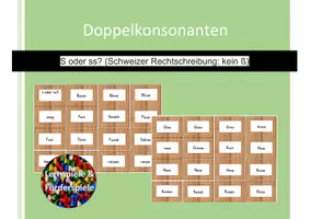 Vorschau - Spiele - Karten: s oder ss - Deckblatt