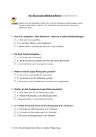 Vorschau - Arbeitsblätter - Literaturtest zu "Die Mission der tollkühnen Bücher" von Hendrik Lambertus - Seite 2