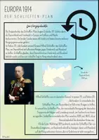 Vorschau - Arbeitsblätter - Erster Weltkrieg - Der Schlieffen-Plan - Deckblatt