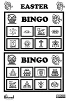 Vista previa - Juegos / Gamificación - EASTER – B&W Bingo with Interactive Wheel - página 2