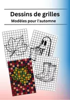 Aperçu - Apprentissages en autonomie - Dessins de grille pour l'automne - Page de couverture