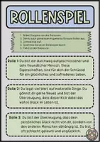 Vorschau - Arbeitsblätter - Rollenspiel zum Thema Glück - Ethikunterricht - Seite 2