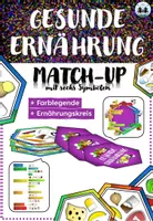 Vorschau - Stationenlernen - Gesunde Ernährung - Match-up | 6er-Version | Spiel | Differenzierung - Deckblatt