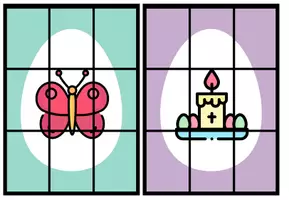 Vista previa - Juegos / Gamificación - EASTER – 30 Puzzles & Labels (9 Pieces) - página 2