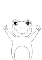 Vorschau - Mal- und Bastelvorlagen - Zick-Zack-Frosch - Kunstidee Frühling - Märchen "Froschkönig" - Seite 2