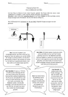 Vorschau - Arbeitsblätter - Klassenarbeit Unfallbericht inklusive Erwartungshorizont - Seite 1