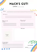 Vorschau - Anderer Materialtyp - Abschiedsgeschenk an Schüler (Steckbriefe von Mitschülern) - Seite 1