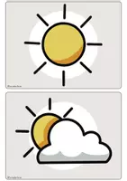 Vorschau - Arbeitsblätter - Materialpaket: Wetter (Klasse 1 & 2) - Deckblatt