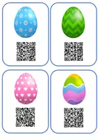 Vorschau - Spiele - Lesespaziergang mit QR Codes - Elas Ostereiersuche - Seite 3