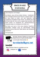 Vorschau - Präsentationen/Tafelbilder - Jesus trifft den Zöllner Zachäus - Erzählkarten - Seite 1