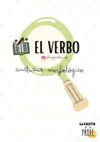 Vista previa - Hojas de trabajo - Infografía y tarjetas - El verbo (análisis morfológico) - página 1