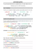Vorschau - Arbeitsblätter - Simple Past - Questions (Explanation, Exercises & Solutions) - Seite 2