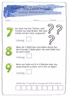 Vorschau - Arbeitsblätter - Mathe-Matherätsel 2. Klasse – Knack den Zahlencode! - Seite 3