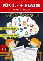 Vorschau - Arbeitsblätter - Matherätsel 3. & 4. Klasse – Knobelspaß & Zahlenrätsel - Deckblatt