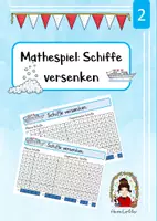 Vorschau - Spiele - Schiffe versenken (Hundertertafel) - Deckblatt