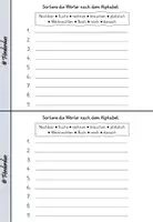 Vorschau - Arbeitsblätter - Miniheft Grundwortschatz "ch" - Seite 2