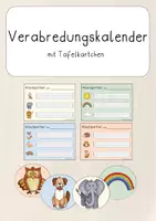 Vorschau - Anderer Materialtyp - Verabredungskalender (vier Versionen) - Deckblatt