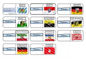 Vorschau - Spiele - Materialpaket deutsche Bundesländer und ihre Hauptstädte - Seite 3