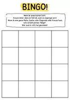Vorschau - Spiele - Universell einsetzbare BINGOs - für jede Klassenstufe - 5x5, 4x4x, 3x3 Felder - Deckblatt