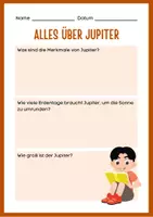 Vorschau - Arbeitsblätter - Jupiter: Ein Leitfaden für Kinder zur Astronomie und Planetenforschung - Seite 3