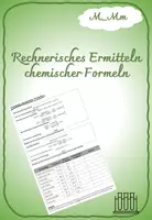 Vorschau - Arbeitsblätter - Rechnerisches Ermitteln chemischer Formeln - Deckblatt