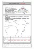 Vorschau - Arbeitsblätter - Arbeitsblätter zum Thema Winkel messen - Seite 2