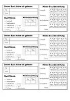 Vorschau - Bildkarten - Lesefächer - Buchpräsentation - Bibliothek/Klassenbücherei - Fuchsklasse - Seite 2