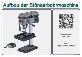 Vorschau - Interaktives Material - Aufbau der Ständerbohrmaschine - interactive - Seite 1