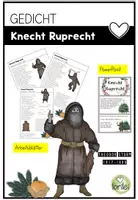 Vorschau - Arbeitsblätter - Knecht Ruprecht - Gedicht - Arbeitsblatt - Deckblatt