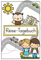 Vorschau - Arbeitsblätter - Reisetagebuch Eulenklasse (Klassenmaskottchen) - Reise - Seite 3