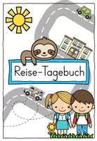 Vorschau - Arbeitsblätter - Reisetagebuch Faultierklasse (Klassenmaskottchen) - Reise - Seite 1
