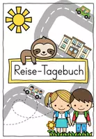 Vorschau - Arbeitsblätter - Reisetagebuch Faultierklasse (Klassenmaskottchen) - Reise - Seite 3