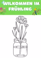 Vorschau - Mal- und Bastelvorlagen - Farben entdecken - Blumen und Pflanzen - Seite 2