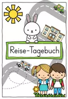 Vorschau - Arbeitsblätter - Reisetagebuch Hasenklasse (Klassenmaskottchen) - Reise - Seite 2