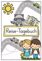 Vorschau - Arbeitsblätter - Reisetagebuch Waschbärenklasse (Klassenmaskottchen) - Reise - Seite 3