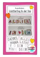 Vorschau - Mal- und Bastelvorlagen - Kunstidee - Muttertag in der Box - Deckblatt