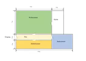 Vorschau - Arbeitsblätter - Flächeninhalt zusammengesetzter Flächen berechnen - Mathematik - Seite 3