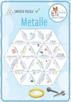 Vorschau - Spiele - Metalle – Dreieck Domino Spiel - Deckblatt