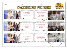 Vorschau - Arbeitsblätter - Describing pictures | Oral exam practice | Merkblätter | Quali | MSA - Seite 2