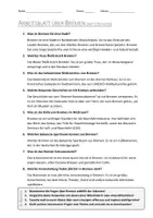 Vorschau - Arbeitsblätter - AB mit Fragen zum Thema "Bremen" + Lösungsblatt + Infografik - Seite 2