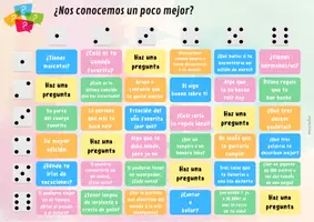 Vista previa - Juegos / Gamificación - Tablero ¿Nos conocemos un poco mejor? - Portada
